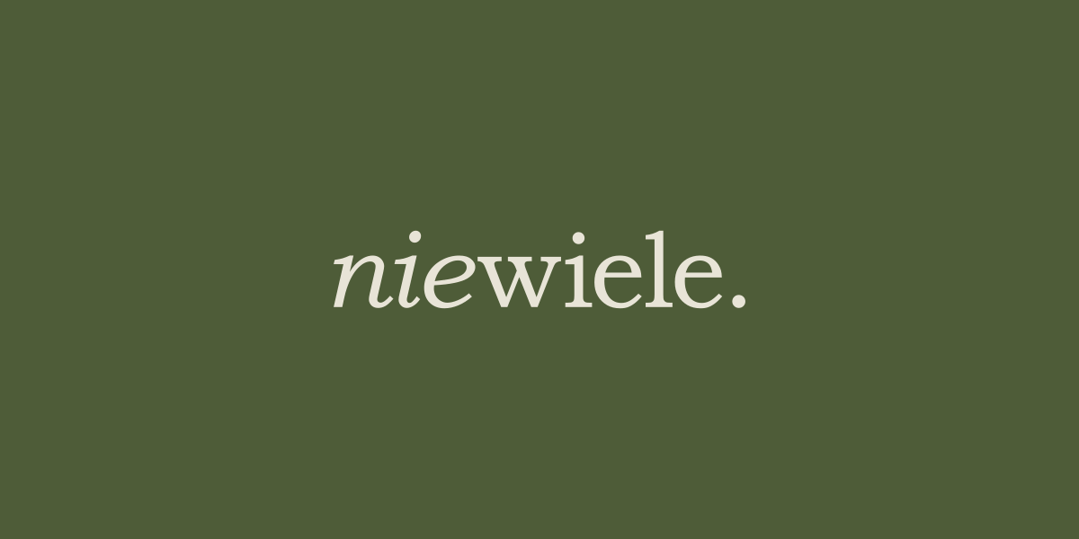 Niewiele